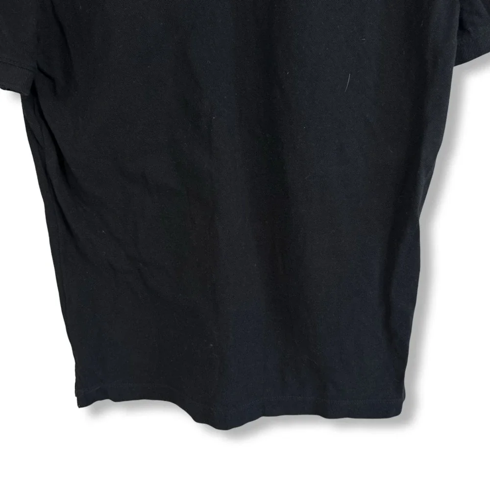 Banana Republic Men's Black Short Sleeve Pullover Shirt Size S Travel Pat M 34